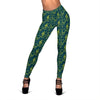 Music Note Pattern Print Women Leggings-grizzshop