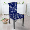 Music Note Print Pattern Chair Cover-grizzshop