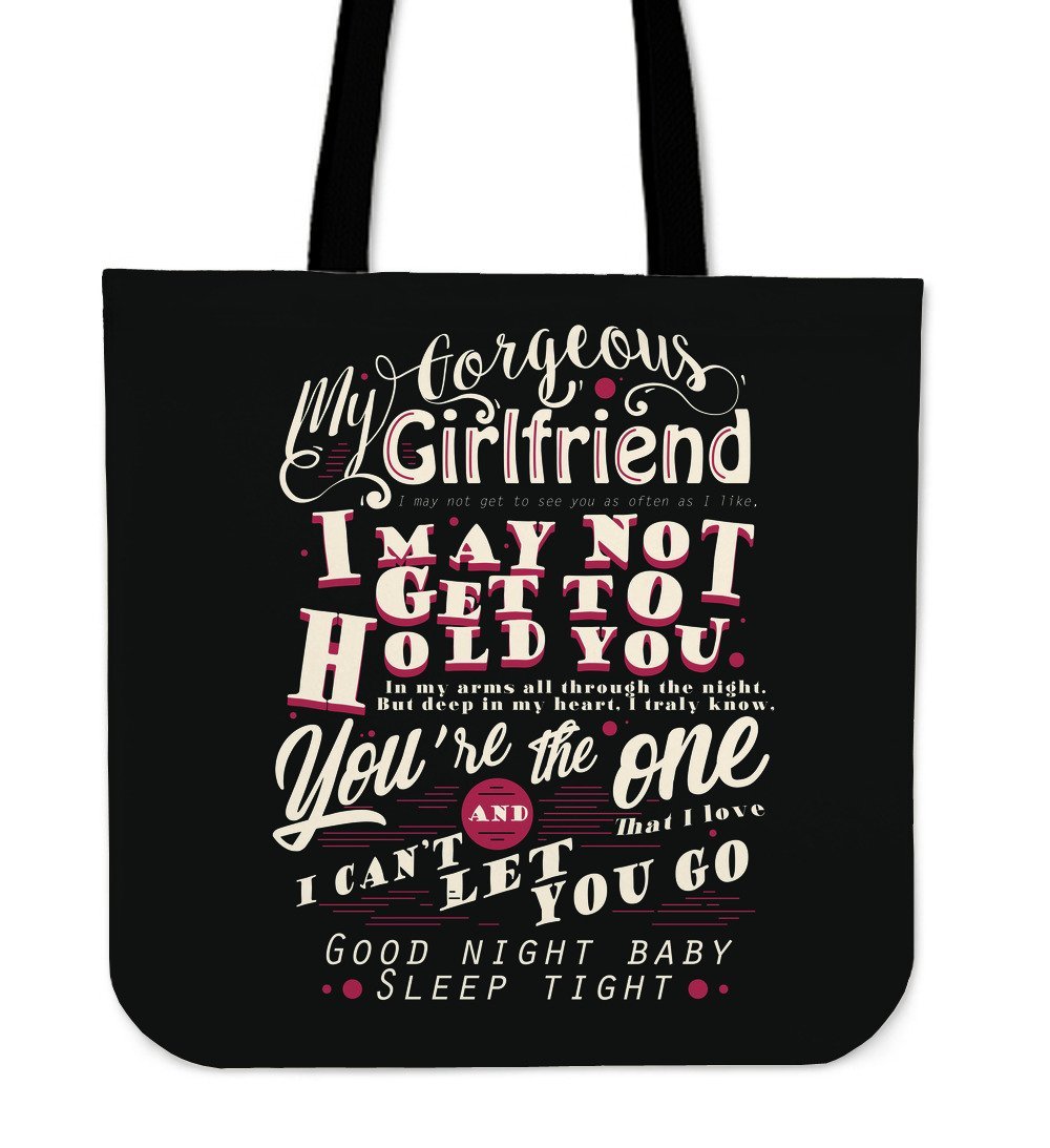 My Gorgeous Girlfriend - Tote Bags-grizzshop