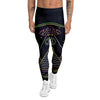 Mystery Of Egypt Neon Print Men's Leggings-grizzshop