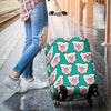 Nana Grandma Pattern Print Luggage Cover Protector-grizzshop