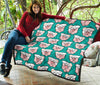 Nana Grandma Pattern Print Quilt-grizzshop