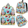 Nana Grandma Print Pattern Backpack-grizzshop