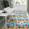 Nana Grandma Print Pattern Floor Mat-grizzshop