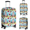 Nana Grandma Print Pattern Luggage Cover Protector-grizzshop