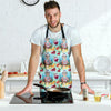 Nana Grandma Print Pattern Men's Apron-grizzshop