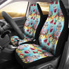 Nana Grandma Print Pattern Universal Fit Car Seat Covers-grizzshop