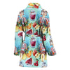 Nana Grandma Print Pattern Women Long Robe-grizzshop