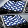 Narwhal Cute Pattern Print Car Sun Shade-grizzshop