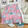 Narwhal Cute Print Pattern Blanket-grizzshop