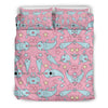 Narwhal Cute Print Pattern Duvet Cover Bedding Set-grizzshop