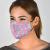 Narwhal Cute Print Pattern Face Mask-grizzshop