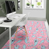 Narwhal Cute Print Pattern Floor Mat-grizzshop