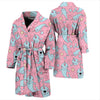 Narwhal Cute Print Pattern Men Long Robe-grizzshop