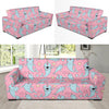 Narwhal Cute Print Pattern Sofa Covers-grizzshop