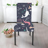 Narwhal Pattern Print Chair Cover-grizzshop