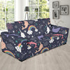 Narwhal Pattern Print Sofa Covers-grizzshop