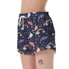 Narwhal Pattern Print Women's Shorts-grizzshop