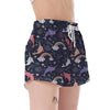 Narwhal Pattern Print Women's Shorts-grizzshop