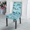 Narwhal Print Pattern Chair Cover-grizzshop