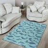 Narwhal Print Pattern Floor Mat-grizzshop