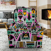 Native American Aztec Pendleton Tribal Navajo Indians Print Recliner Cover-grizzshop