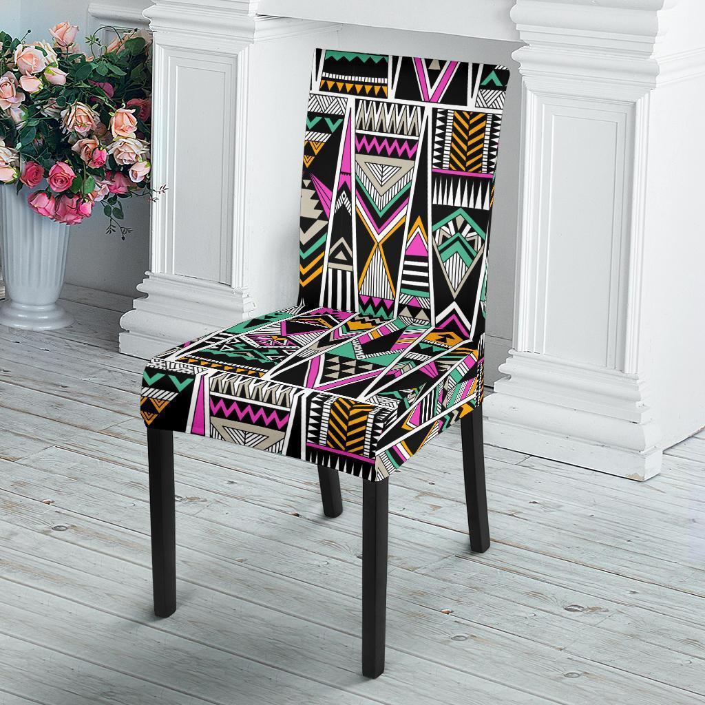 Native American Aztec Tribal Navajo Indians Print Chair Cover-grizzshop