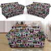 Native American Aztec Tribal Navajo Indians Print Loveseat Cover-grizzshop