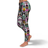 Native American Aztec Tribal Navajo Indians Print Pattern Women Leggings-grizzshop