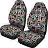 Load image into Gallery viewer, Native American Aztec Tribal Navajo Indians Print Universal Fit Car Seat Cover-grizzshop