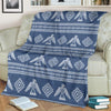 Native American Eagle Pattern Print Blanket-grizzshop