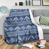 Native American Eagle Pattern Print Blanket-grizzshop