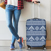 Native American Eagle Pattern Print Luggage Cover Protector-grizzshop