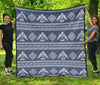 Native American Eagle Pattern Print Quilt-grizzshop