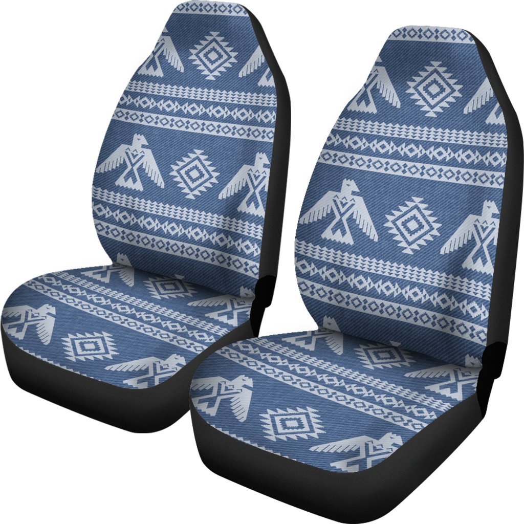 Native American Eagle Pattern Print Universal Fit Car Seat Covers-grizzshop