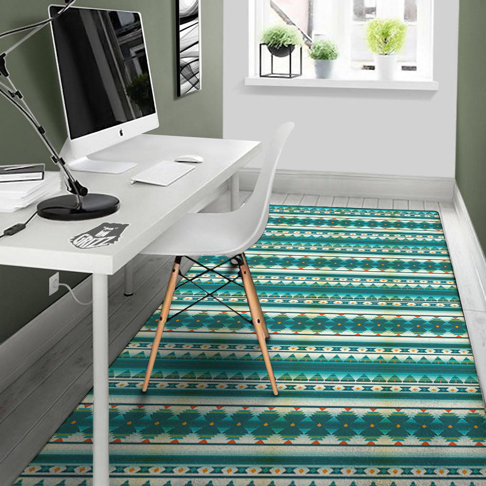 Native American Ethnic Print Pattern Floor Mat-grizzshop