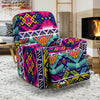 Native American Indians Aztec Pendleton Tribal Navajo Print Recliner Cover-grizzshop