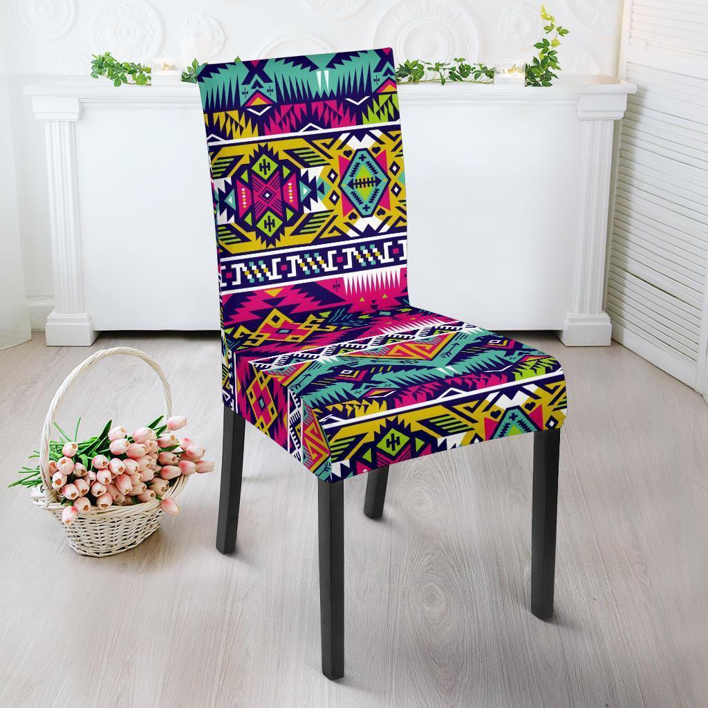 Native American Indians Aztec Tribal Navajo Print Chair Cover-grizzshop