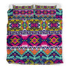 Native American Indians Aztec Tribal Navajo Print Duvet Cover Bedding Set-grizzshop