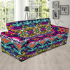 Native American Indians Aztec Tribal Navajo Print Sofa Covers-grizzshop