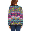 Native American Indians Aztec Tribal Navajo Print Women Crewneck Sweatshirt-grizzshop