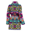 Native American Indians Aztec Tribal Navajo Print Women Long Robe-grizzshop