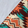 Native American Navajo Indians Aztec Tribal Print Blanket-grizzshop