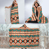 Native American Navajo Indians Aztec Tribal Print Hooded Blanket-grizzshop