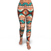 Native American Navajo Indians Aztec Tribal Print Pattern Women Leggings-grizzshop