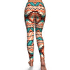 Native American Navajo Indians Aztec Tribal Print Pattern Women Leggings-grizzshop