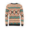 Native American Navajo Indians Aztec Tribal Print Women Crewneck Sweatshirt-grizzshop