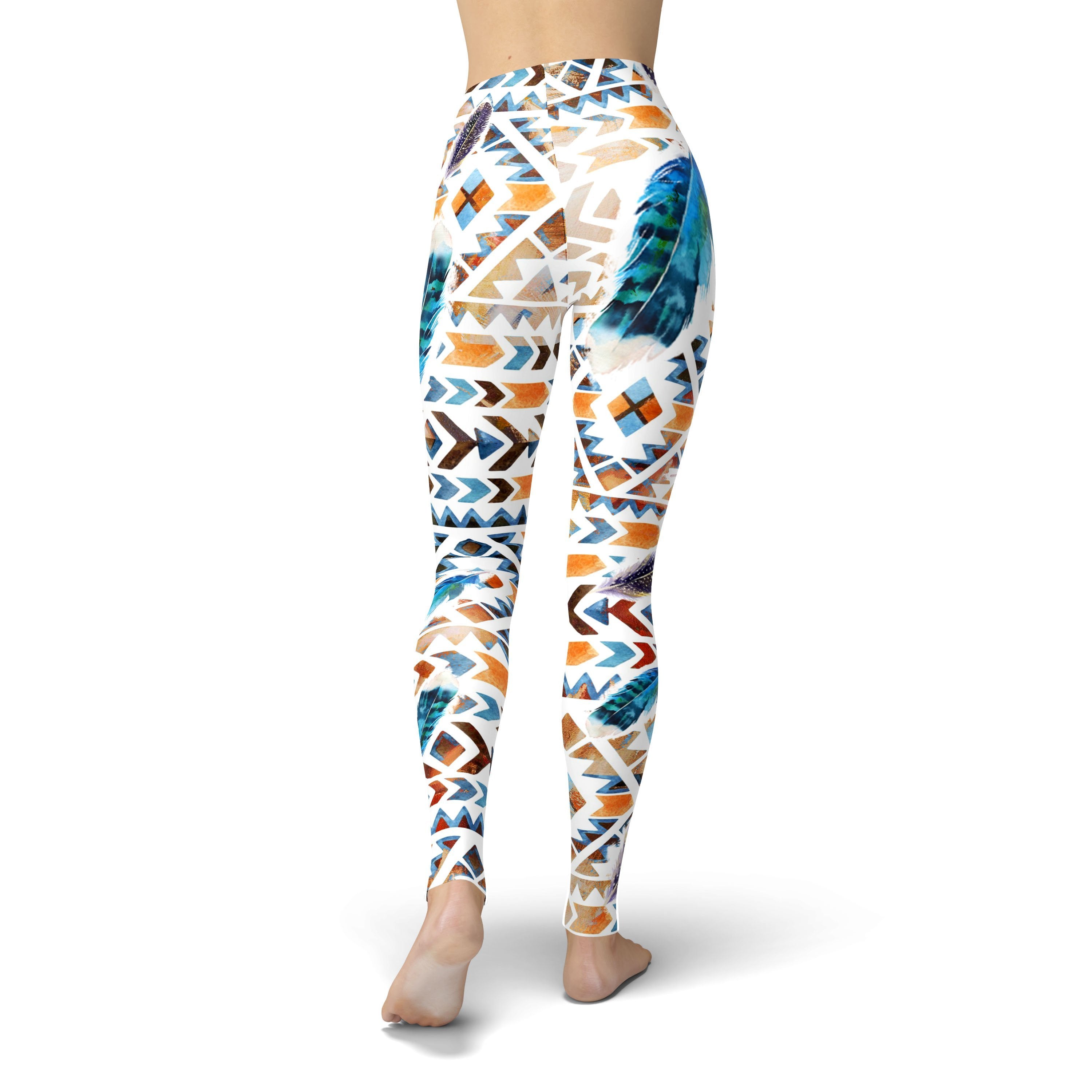 Native American Pattern Women's Leggings-grizzshop