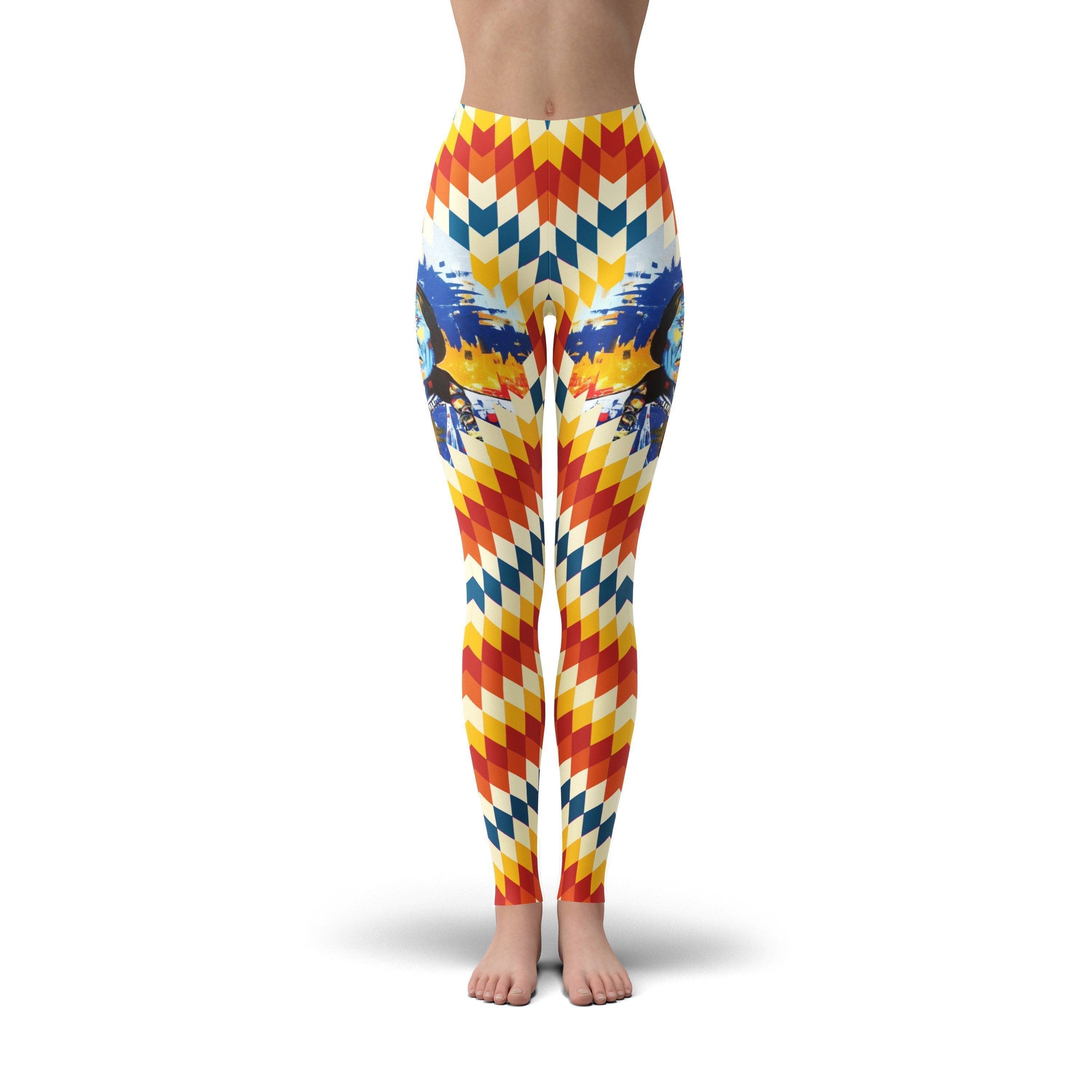 Native American Pattern Women's Leggings-grizzshop