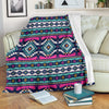 Native American Tribal Navajo Indians Aztec Print Blanket-grizzshop